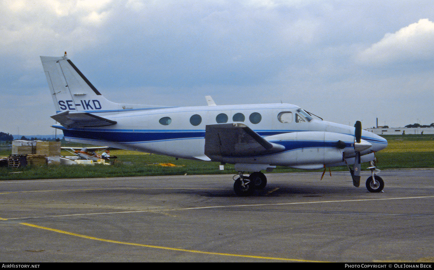 Aircraft Photo of SE-IKD | Beech E90 King Air | AirHistory.net #675682