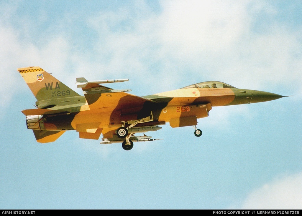 Aircraft Photo of 87-0269 | General Dynamics F-16C Fighting Falcon | USA - Air Force | AirHistory.net #675704