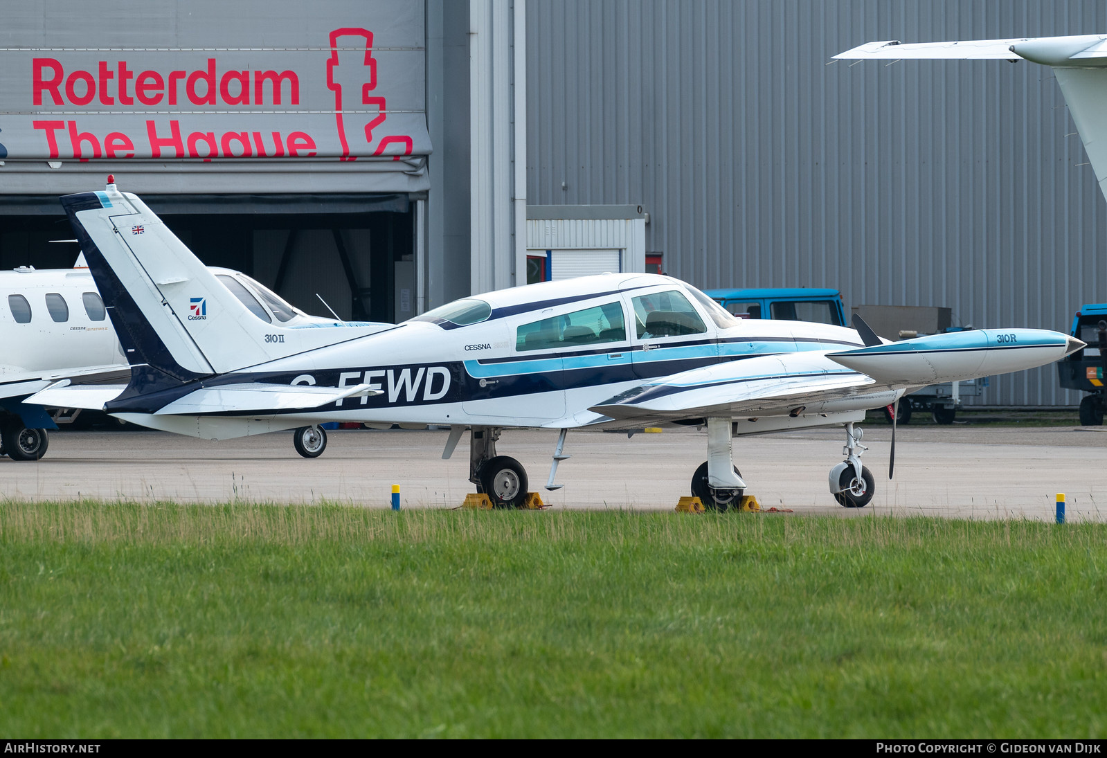 Aircraft Photo of G-FFWD | Cessna 310R | AirHistory.net #675720
