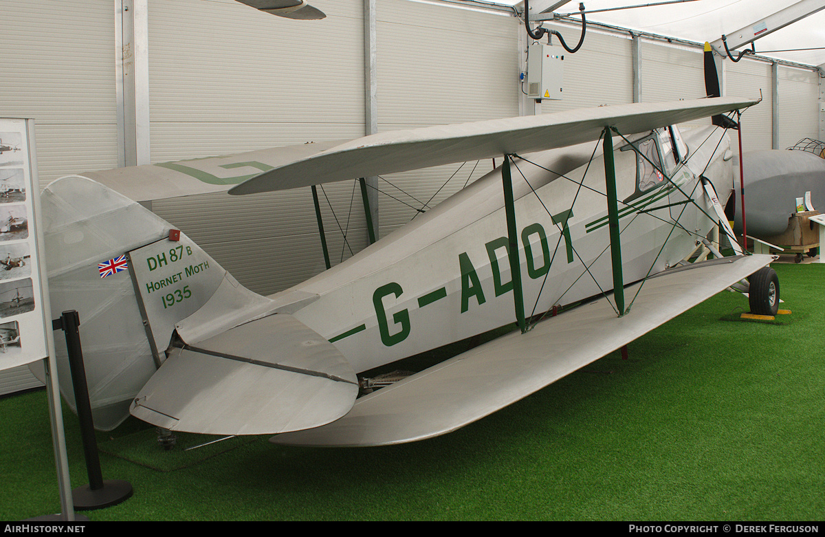 Aircraft Photo of G-ADOT | De Havilland D.H. 87B Hornet Moth | AirHistory.net #675737