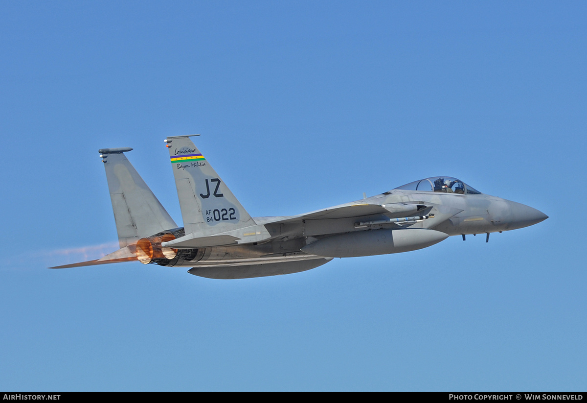 Aircraft Photo of 84-0022 / AF84-022 | McDonnell Douglas F-15C Eagle | USA - Air Force | AirHistory.net #675745