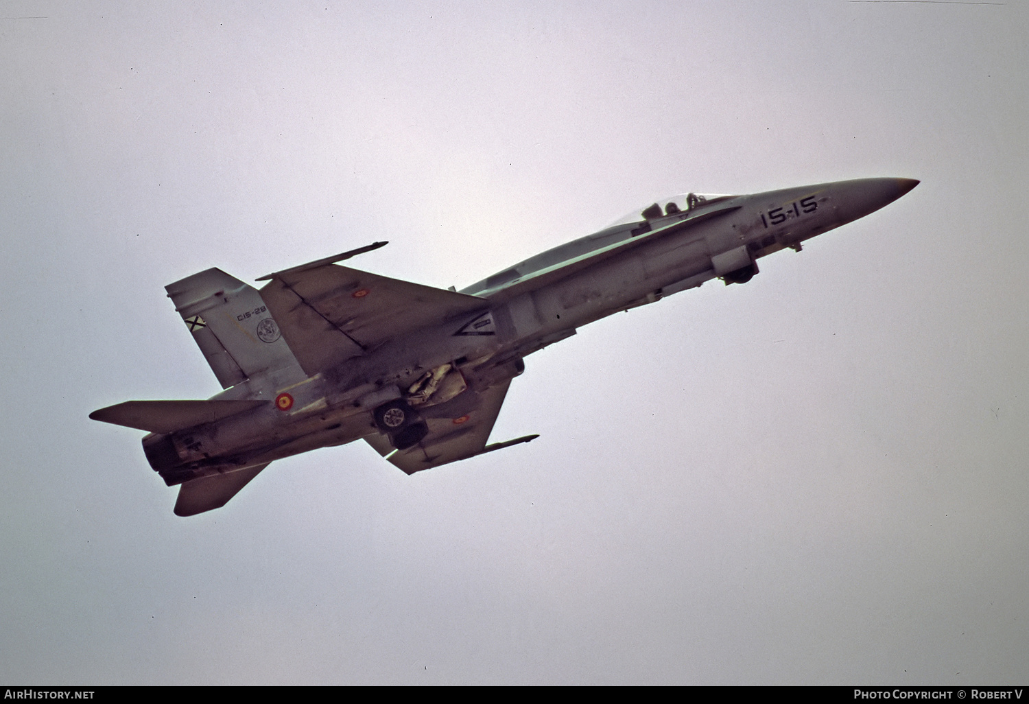 Aircraft Photo of C.15-28 | McDonnell Douglas EF-18M Hornet | Spain - Air Force | AirHistory.net #675750