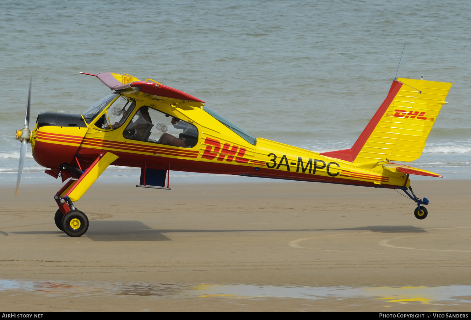 Aircraft Photo of 3A-MPC | PZL-Okecie PZL-104 Wilga 35A | DHL International | AirHistory.net #675763