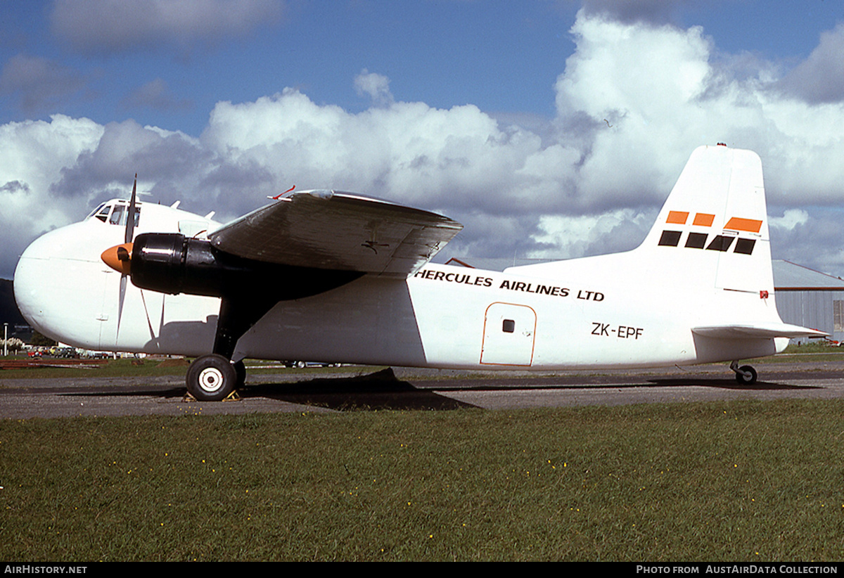 Aircraft Photo of ZK-EPF | Bristol 170 Freighter Mk31M | Hercules Airlines | AirHistory.net #675781