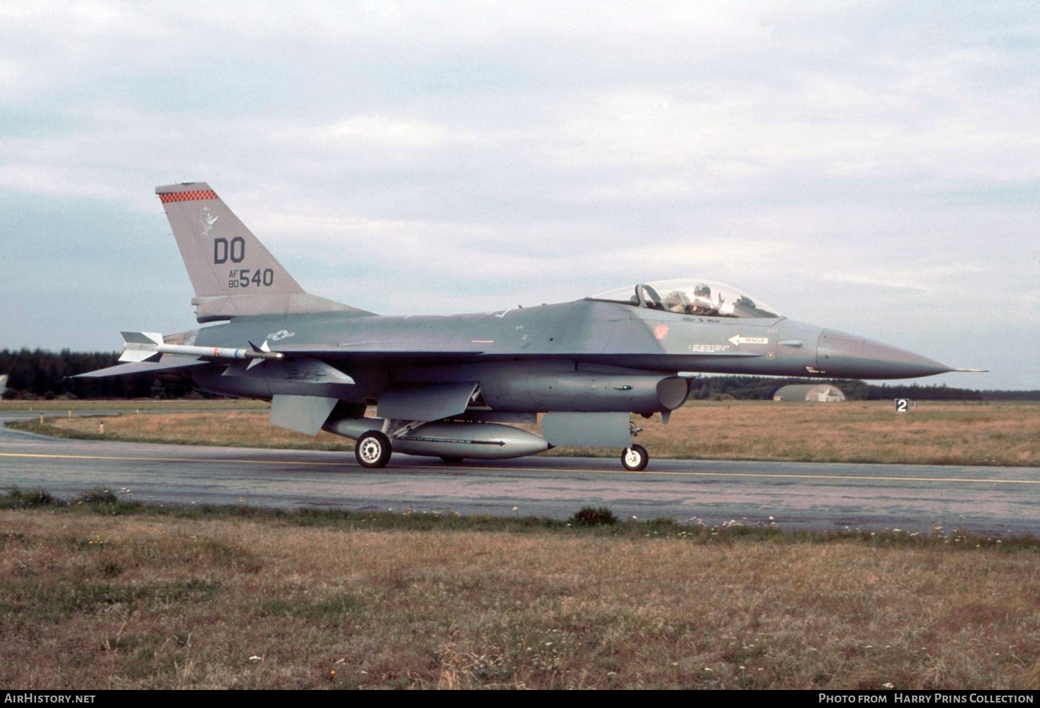 Aircraft Photo of 80-0540 / AF80540 | General Dynamics F-16A Fighting Falcon | USA - Air Force | AirHistory.net #675811