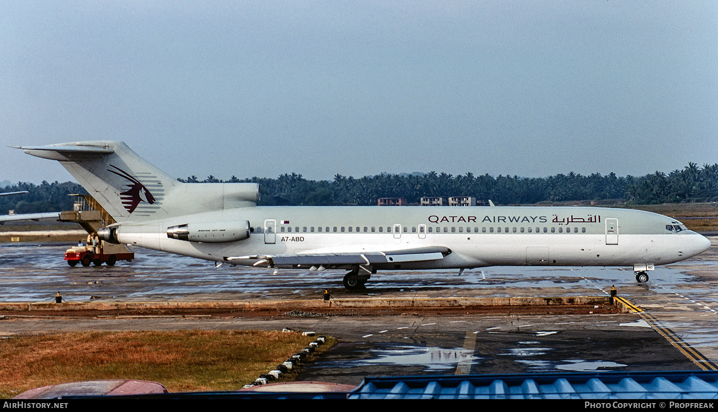 Aircraft Photo of A7-ABD | Boeing 727-264 | Qatar Airways | AirHistory.net #675832