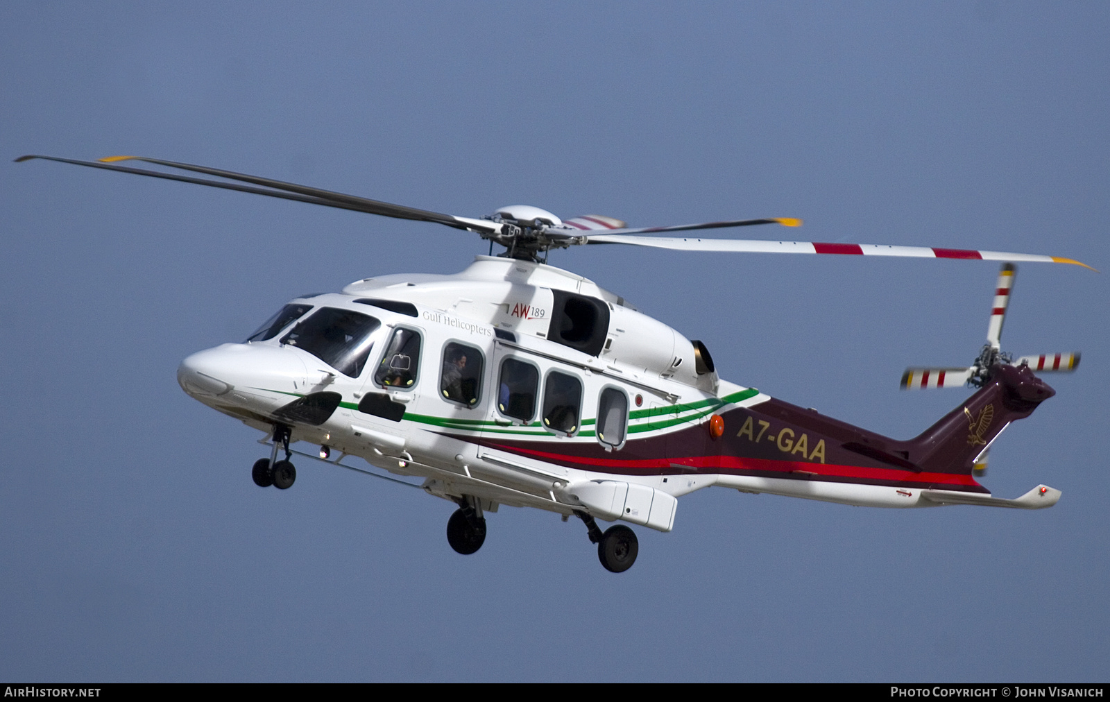 Aircraft Photo of A7-GAA | AgustaWestland AW-189 | Gulf Helicopters | AirHistory.net #675836