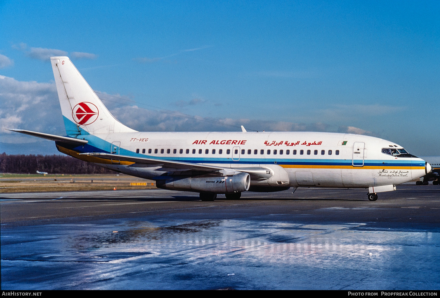 Aircraft Photo of 7T-VEG | Boeing 737-2D6/Adv | Air Algérie | AirHistory.net #675843
