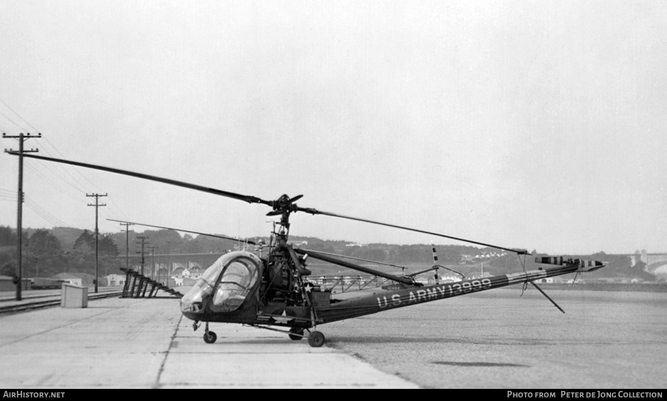 Aircraft Photo of 51-3999 / 13999 | Hiller H-23A (UH12A) | USA - Army | AirHistory.net #675847