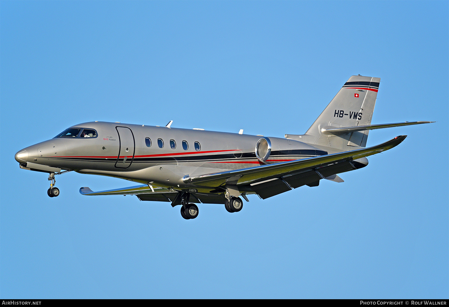 Aircraft Photo of HB-VMS | Cessna 680A Citation Latitude | BHS Aviation | AirHistory.net #675848
