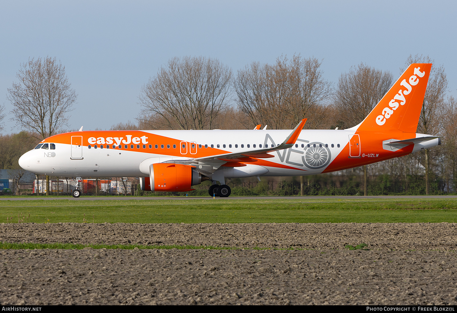 Aircraft Photo of G-UZLW | Airbus A320-251N | EasyJet | AirHistory.net #675851