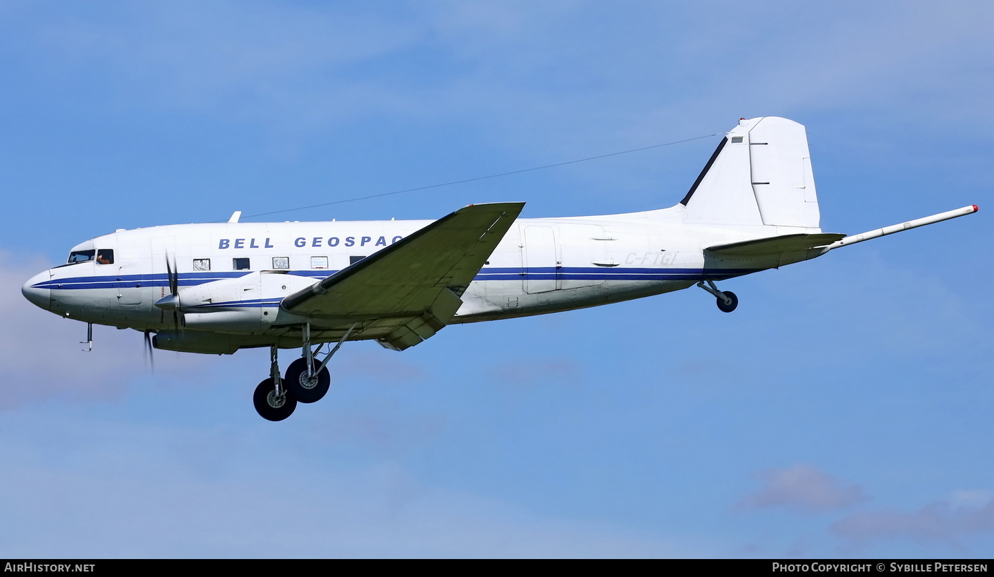 Aircraft Photo of C-FTGI | Basler BT-67 Turbo-67 | Bell Geospace Aviation | AirHistory.net #675854