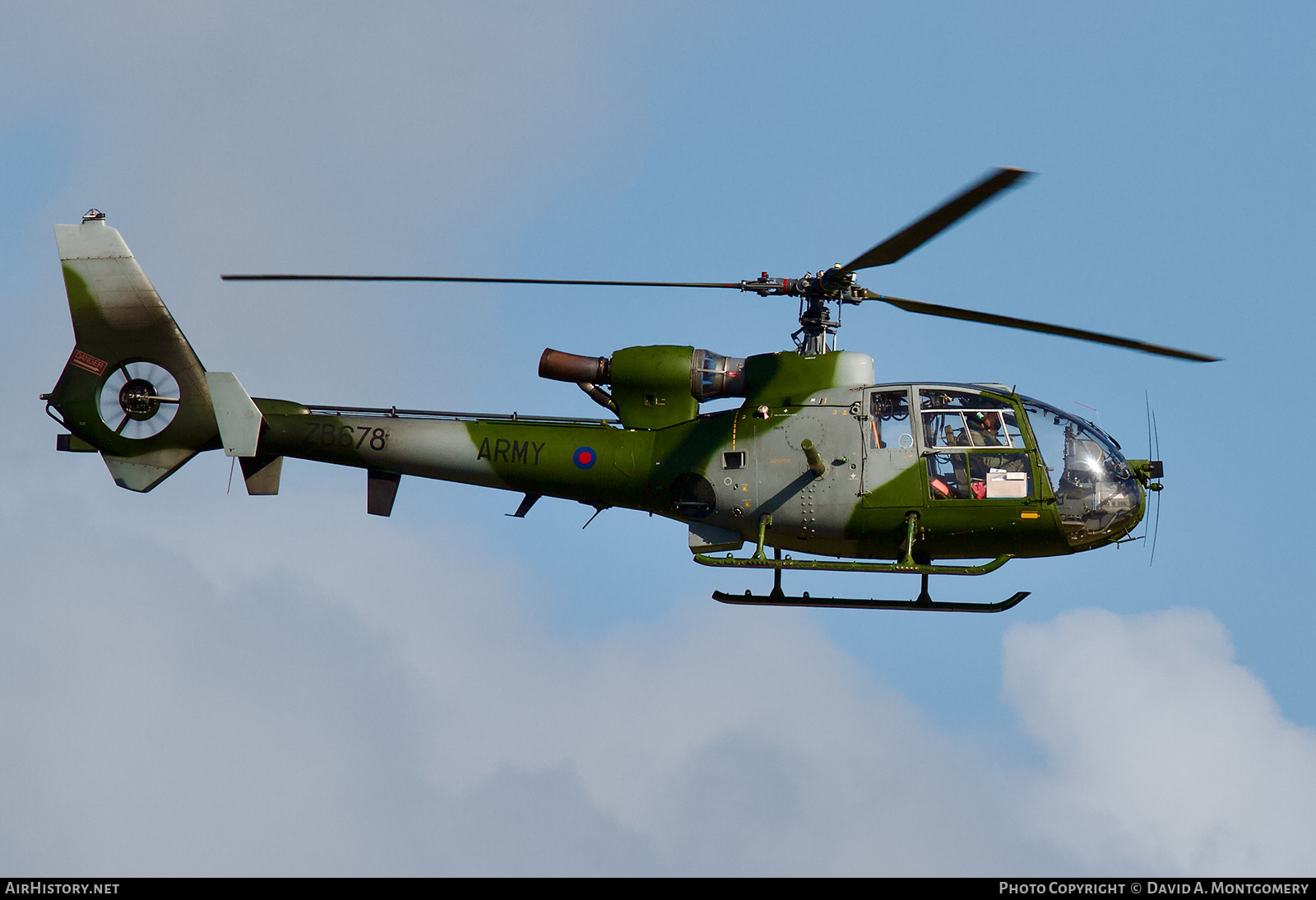 Aircraft Photo of ZB678 | Aerospatiale SA-341B Gazelle AH1 | UK - Army | AirHistory.net #675861