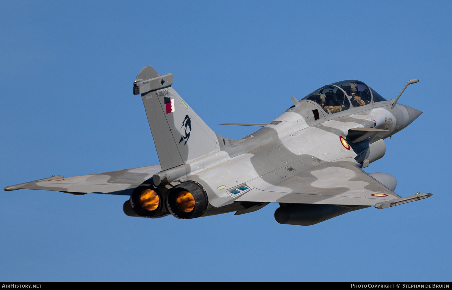 Aircraft Photo of QA204 | Dassault Rafale DQ | Qatar - Air Force | AirHistory.net #675870