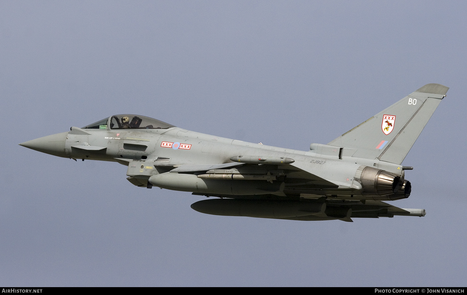 Aircraft Photo of ZJ927 | Eurofighter EF-2000 Typhoon FGR4 | UK - Air Force | AirHistory.net #675883