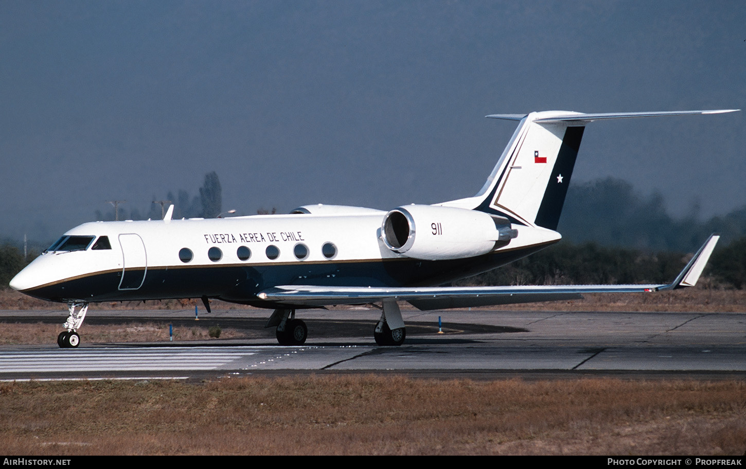 Aircraft Photo of 911 | Gulfstream Aerospace G-IV Gulfstream IV | Chile - Air Force | AirHistory.net #675892