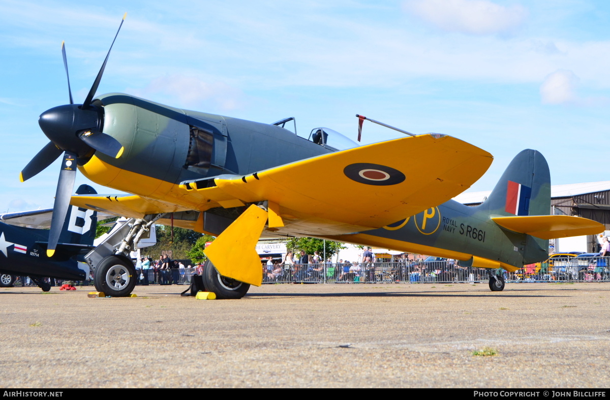 Aircraft Photo of G-CBEL / SR661 | Hawker Sea Fury FB11 | UK - Navy | AirHistory.net #675901