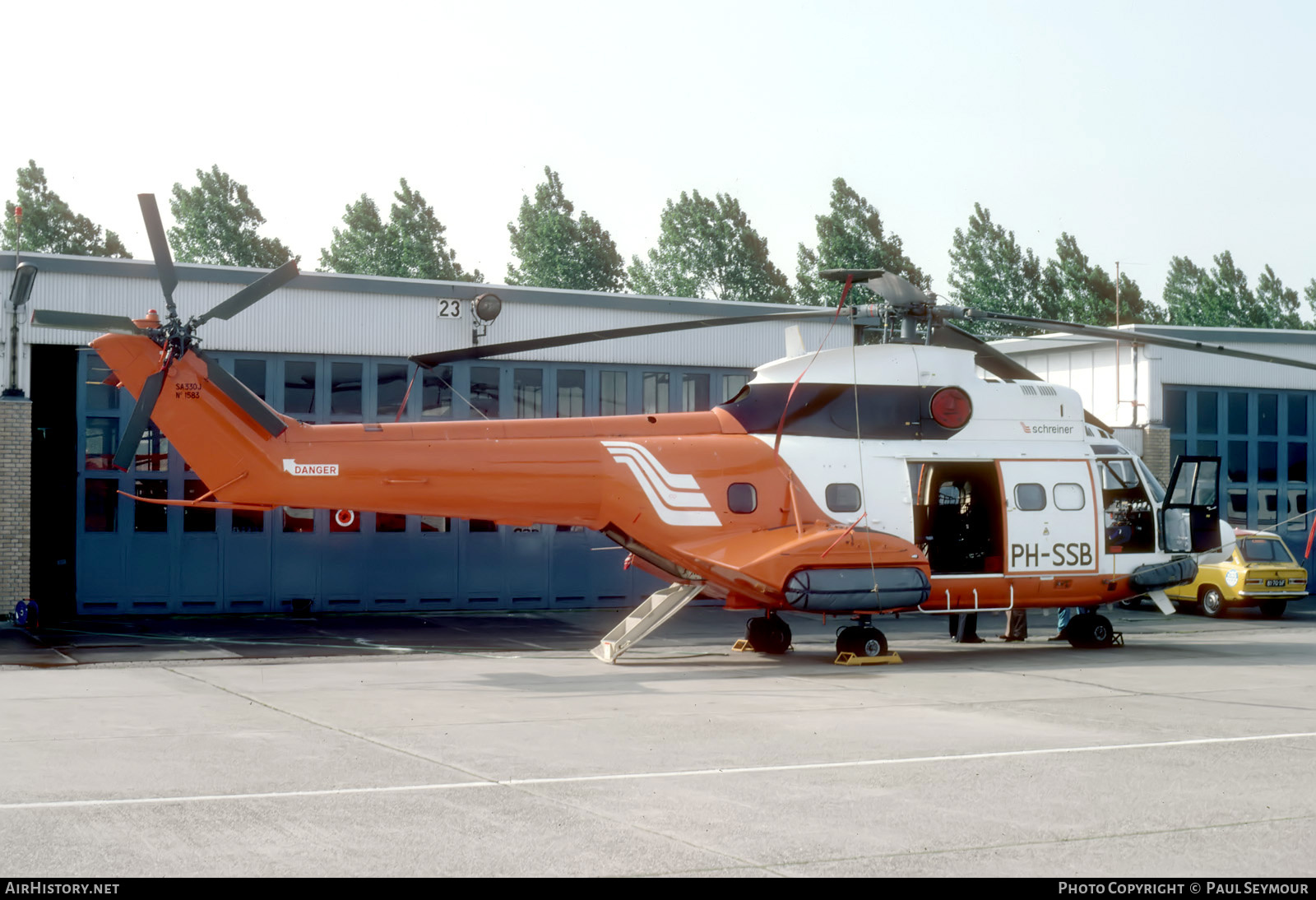 Aircraft Photo of PH-SSB | Aerospatiale SA-330J Puma | Schreiner Airways | AirHistory.net #675909