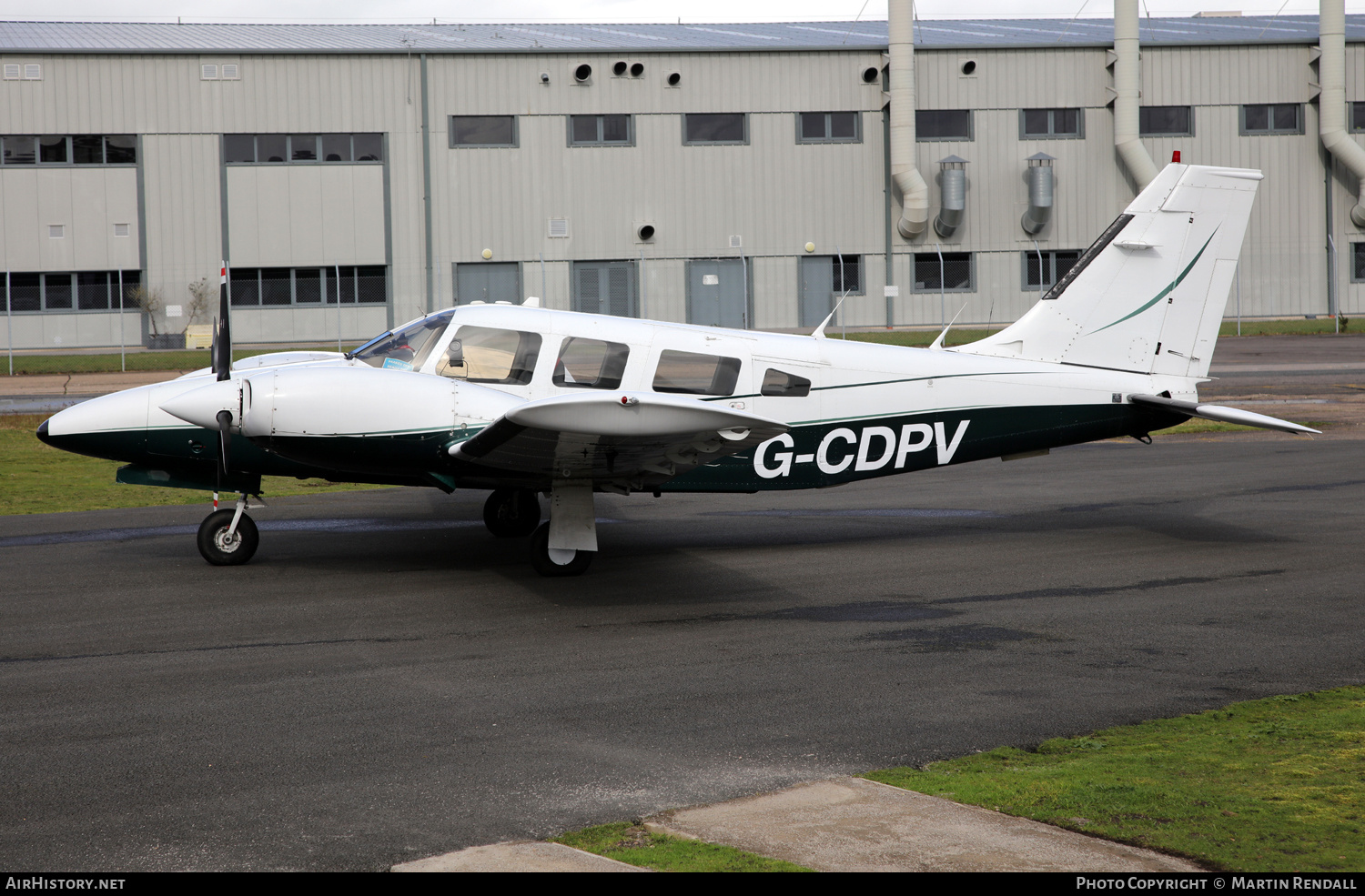 Aircraft Photo of G-CDPV | Piper PA-34-200T Seneca II | AirHistory.net #675915