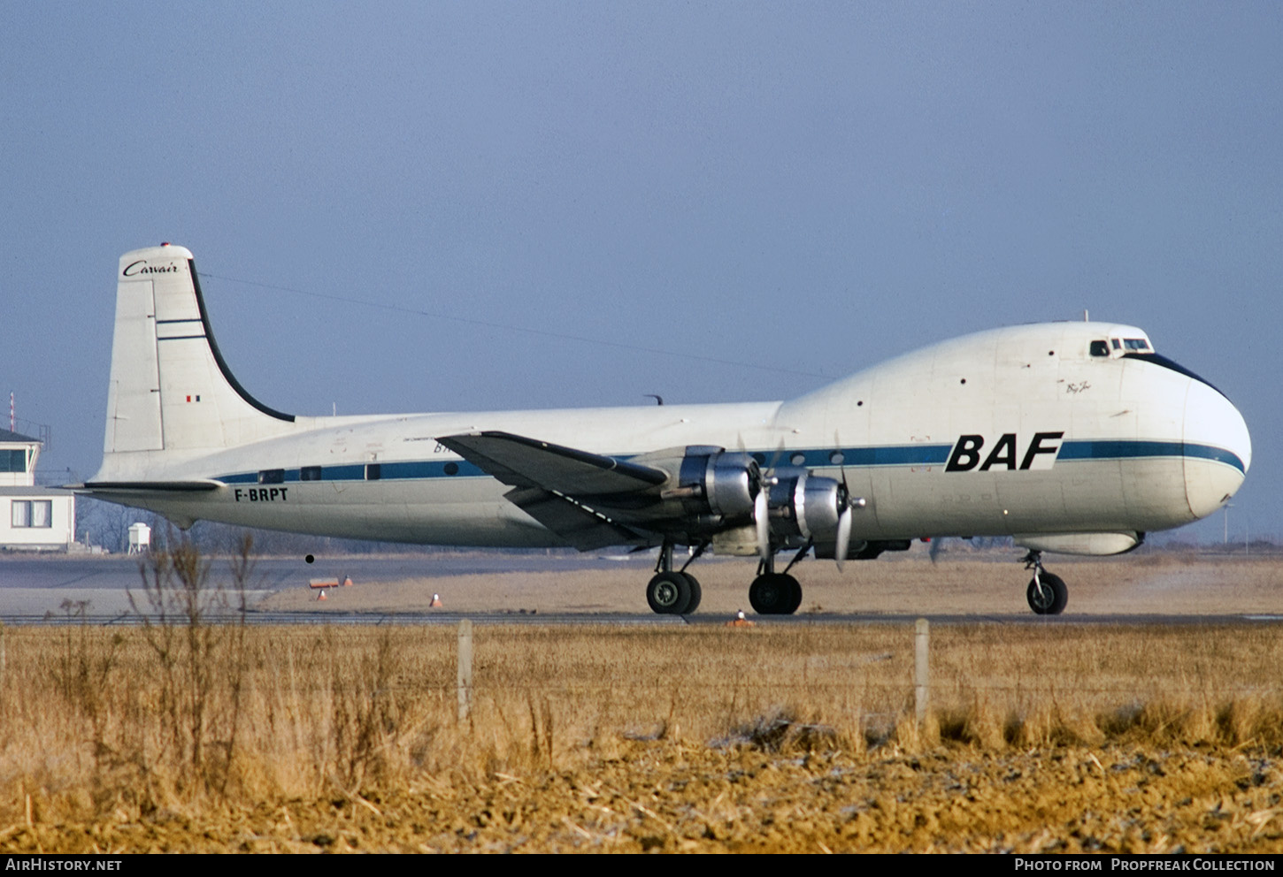 Aircraft Photo of F-BRPT | Aviation Traders ATL-98 Carvair | British Air Ferries - BAF | AirHistory.net #675923