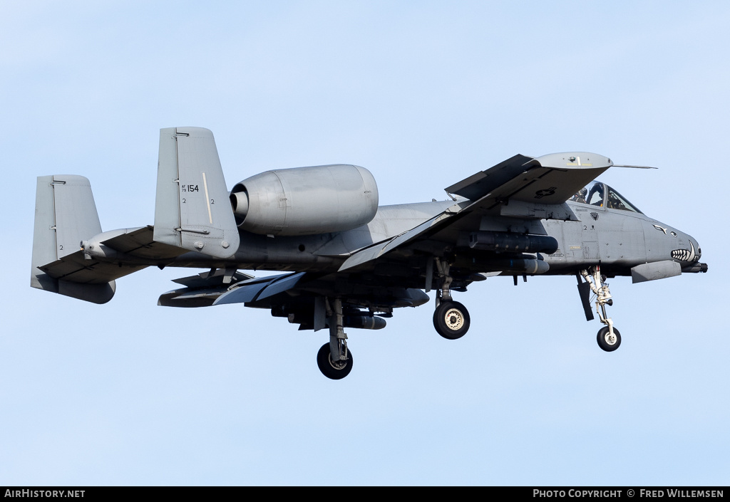 Aircraft Photo of 79-0154 / AF79-154 | Fairchild A-10C Thunderbolt II | USA - Air Force | AirHistory.net #675948