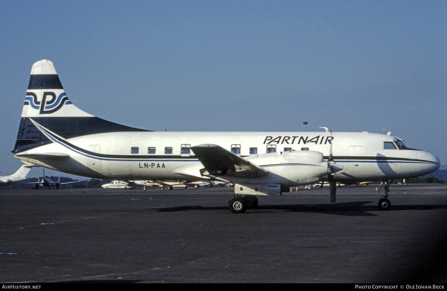 Aircraft Photo of LN-PAA | Convair 580 | Partnair | AirHistory.net #675953