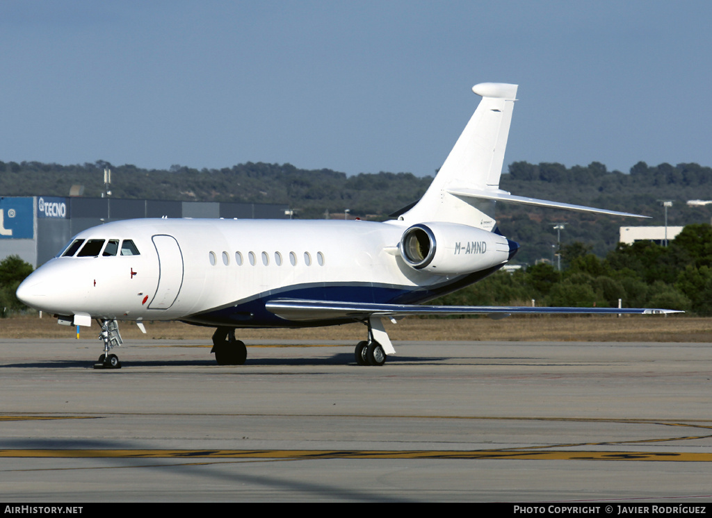 Aircraft Photo of M-AMND | Dassault Falcon 2000EX | AirHistory.net #675965