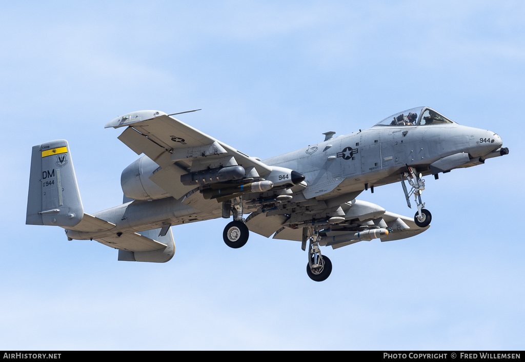 Aircraft Photo of 81-0944 / AF81-944 | Fairchild A-10C Thunderbolt II | USA - Air Force | AirHistory.net #675967