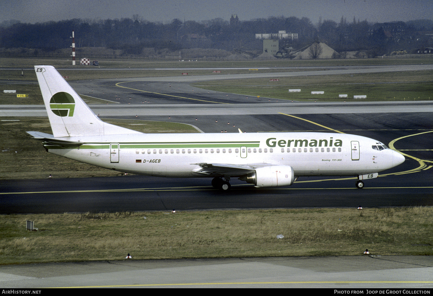 Aircraft Photo of D-AGEB | Boeing 737-35B | Germania | AirHistory.net #675981