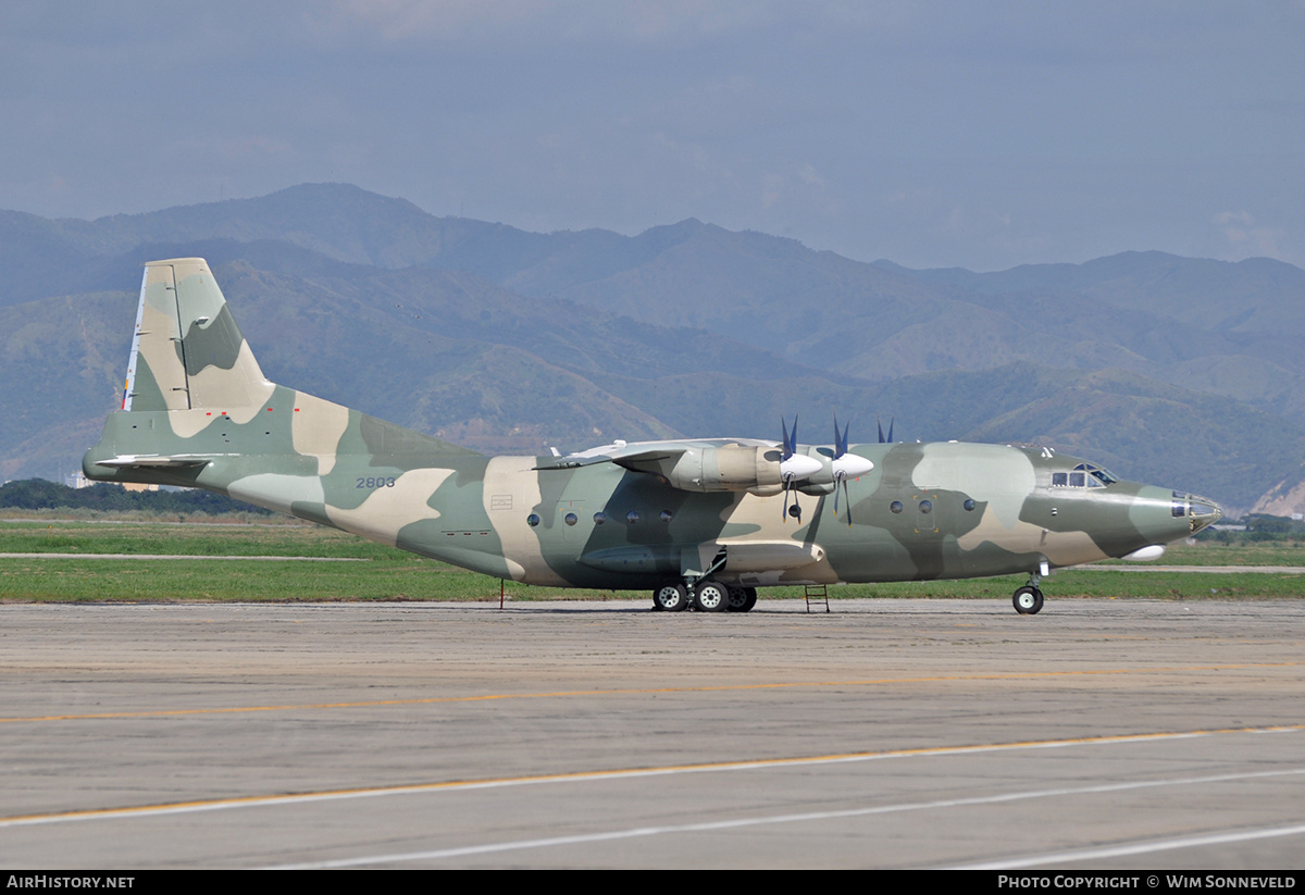 Aircraft Photo of 2803 | Shaanxi Y8F-200W Pegasus | Venezuela - Air Force | AirHistory.net #675986