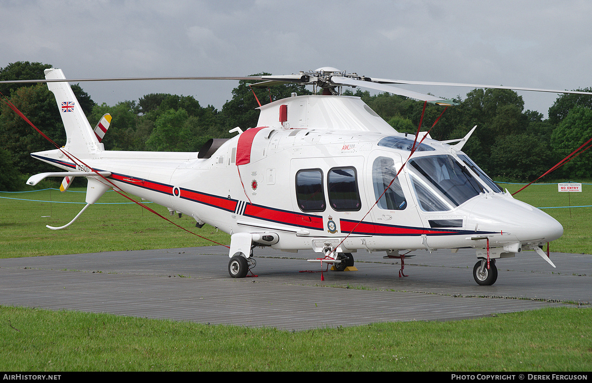 Aircraft Photo of GZ100 | AgustaWestland AW-109SP GrandNew | UK - Air Force | AirHistory.net #675993