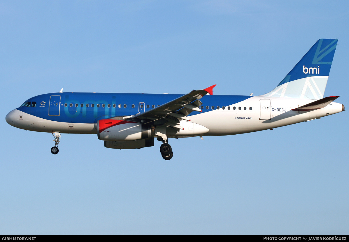 Aircraft Photo of G-DBCJ | Airbus A319-131 | BMI - British Midland International | AirHistory.net #676003