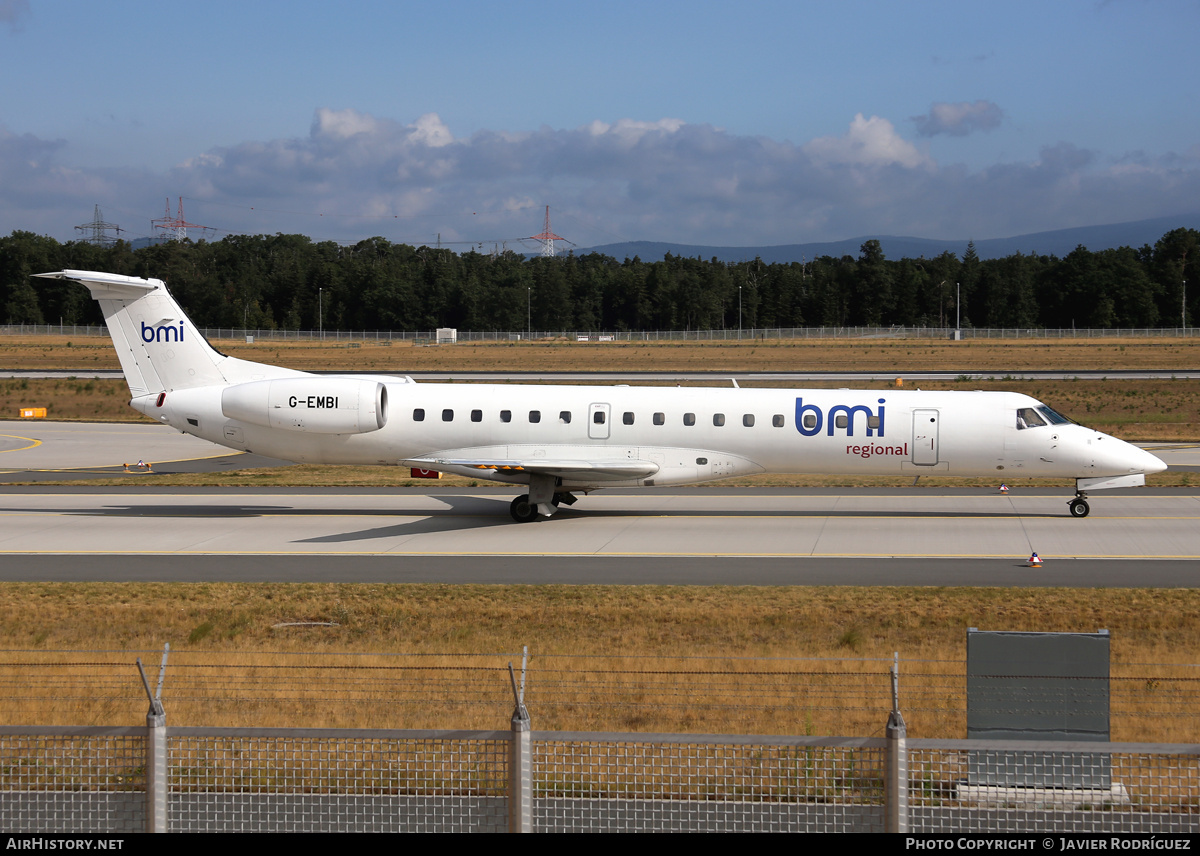 Aircraft Photo of G-EMBI | Embraer ERJ-145EU (EMB-145EU) | BMI Regional | AirHistory.net #676004
