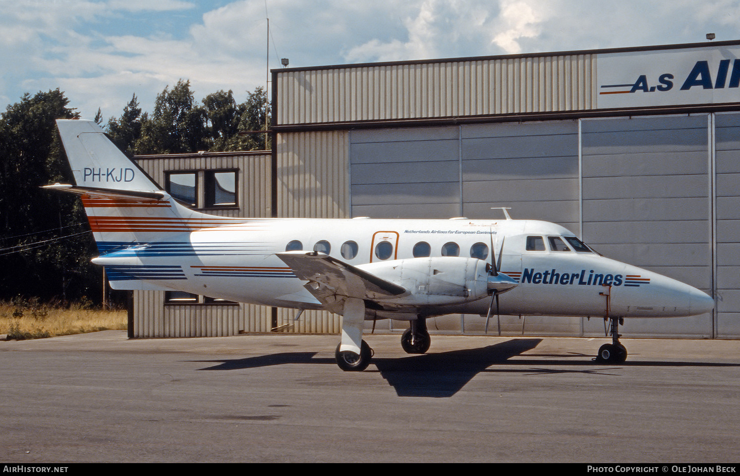 Aircraft Photo of PH-KJD | British Aerospace BAe-3102 Jetstream 31 | Netherlines | AirHistory.net #676015