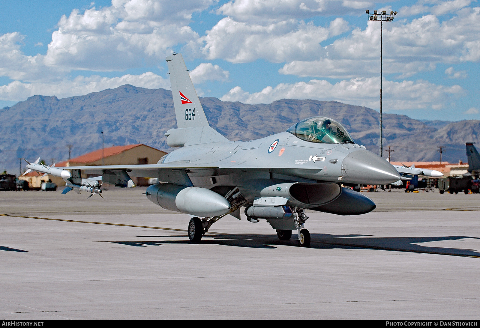 Aircraft Photo of 664 | General Dynamics F-16AM Fighting Falcon | Norway - Air Force | AirHistory.net #676017