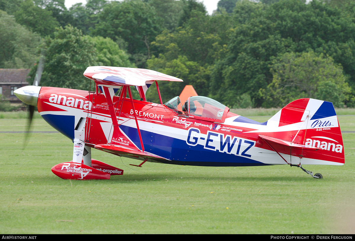 Aircraft Photo of G-EWIZ | Pitts S-2S Special | Anana | AirHistory.net #676029