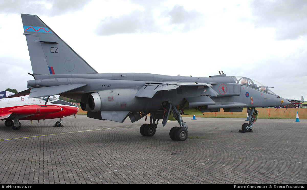 Aircraft Photo of XX847 | Sepecat Jaguar T2A | UK - Air Force | AirHistory.net #676030