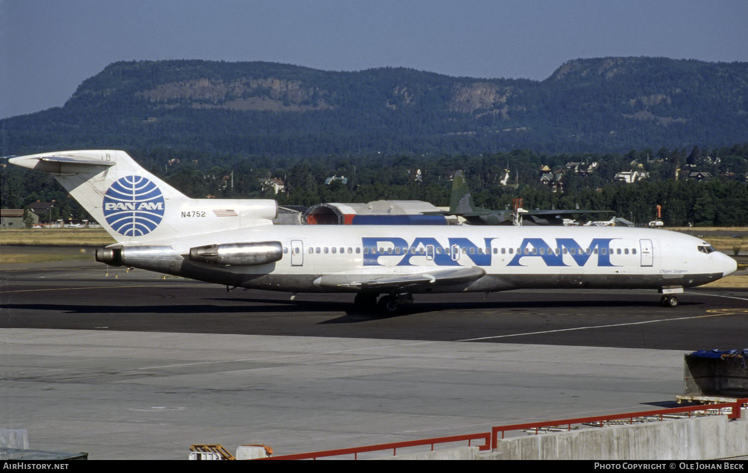 Aircraft Photo of N4752 | Boeing 727-235 | Pan American World Airways - Pan Am | AirHistory.net #676031