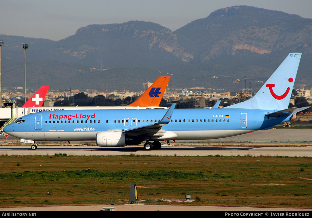 Aircraft Photo of D-AHFA | Boeing 737-8K5 | Hapag-Lloyd | AirHistory.net #676035