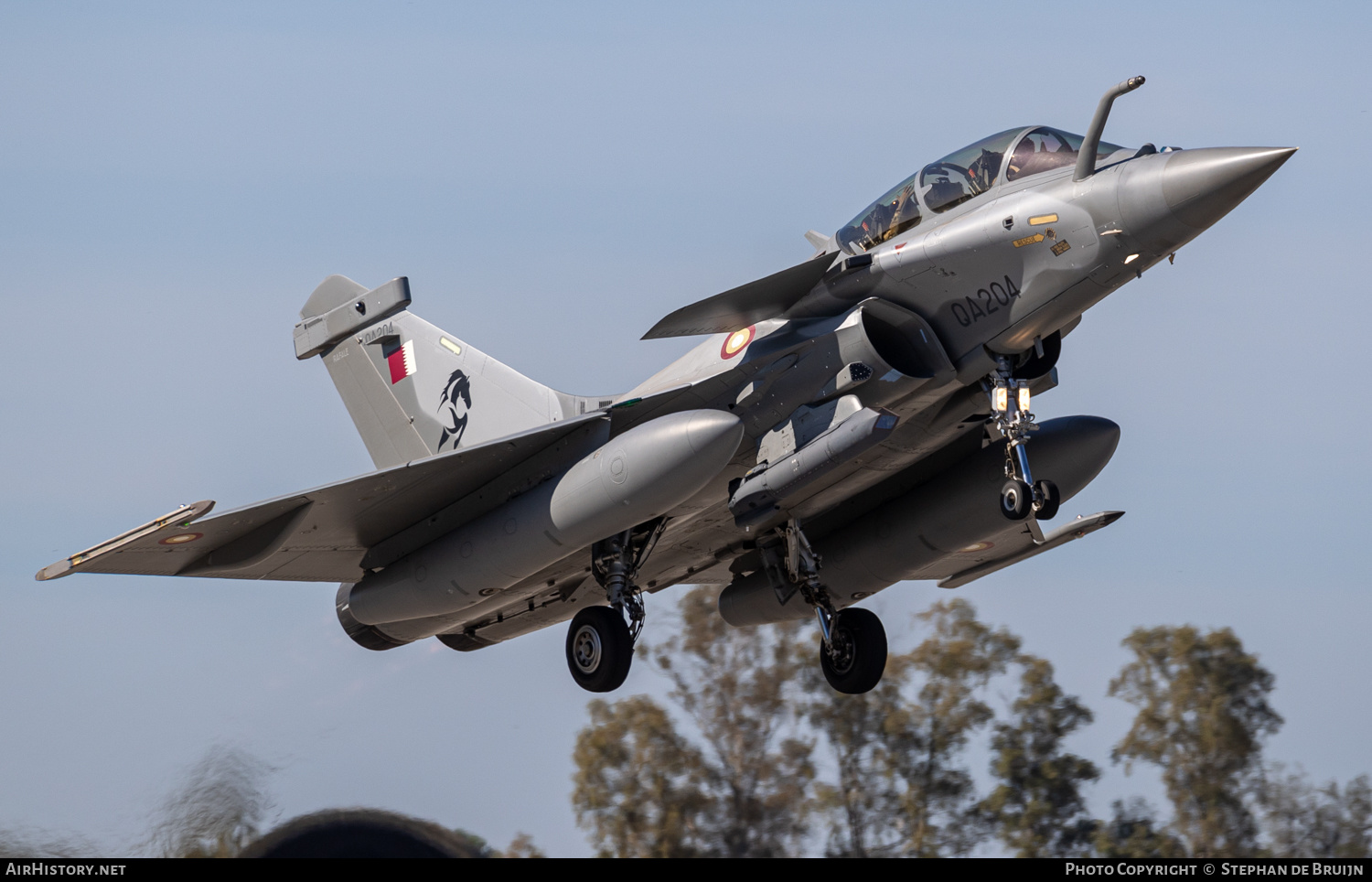 Aircraft Photo of QA204 | Dassault Rafale DQ | Qatar - Air Force | AirHistory.net #676043