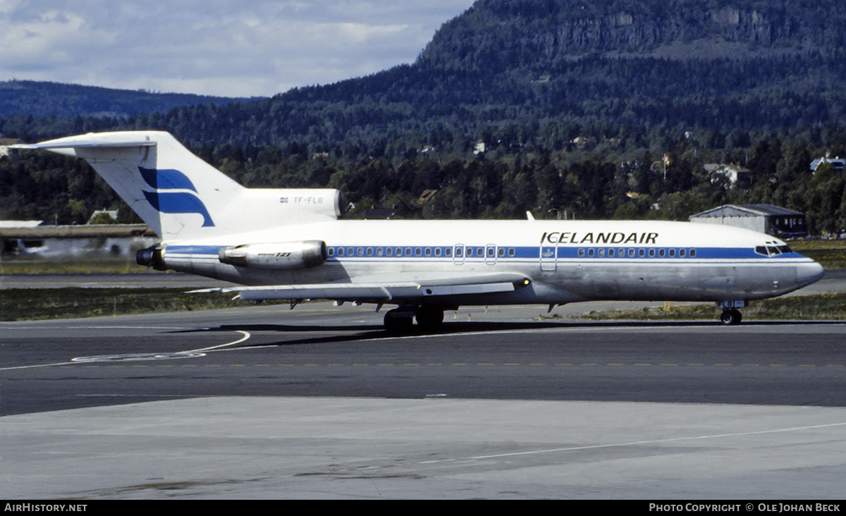 Aircraft Photo of TF-FLG | Boeing 727-185C | Icelandair | AirHistory.net #676049