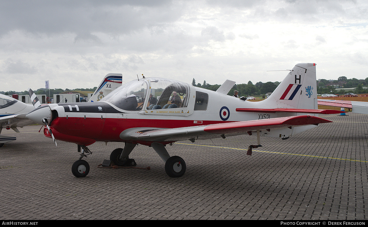 Aircraft Photo of G-CBEH / XX521 | Scottish Aviation Bulldog 120/121 | UK - Air Force | AirHistory.net #676057