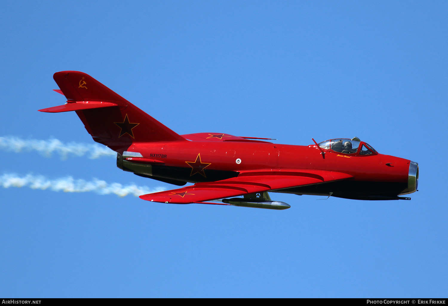 Aircraft Photo of N117BR / NX117BR | PZL-Mielec Lim-5 (MiG-17F) | Soviet Union - Air Force | AirHistory.net #676095