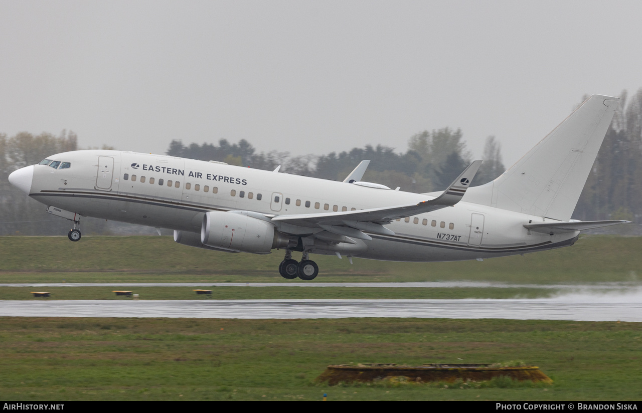 Aircraft Photo of N737AT | Boeing 737-7HJ BBJ | Eastern Air Express | AirHistory.net #676096