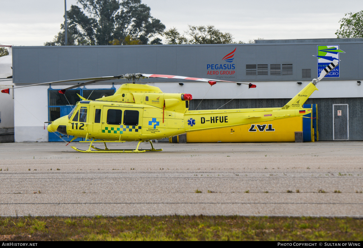 Aircraft Photo of D-HFUE | Bell 412EP | Pegasus Aviación | AirHistory.net #676100