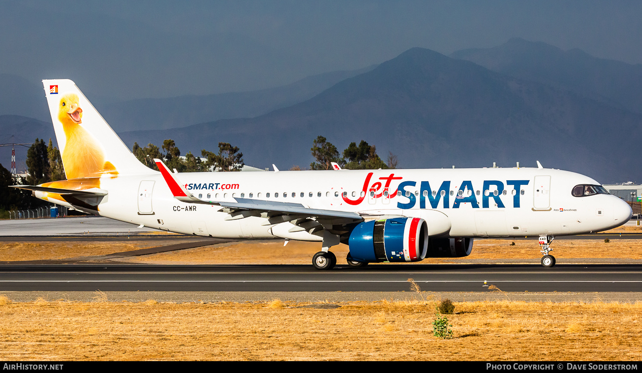 Aircraft Photo of CC-AWR | Airbus A320-271N | JetSmart | AirHistory.net #676102