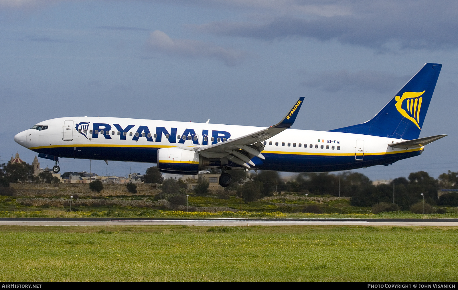 Aircraft Photo of EI-DAI | Boeing 737-8AS | Ryanair | AirHistory.net #676115