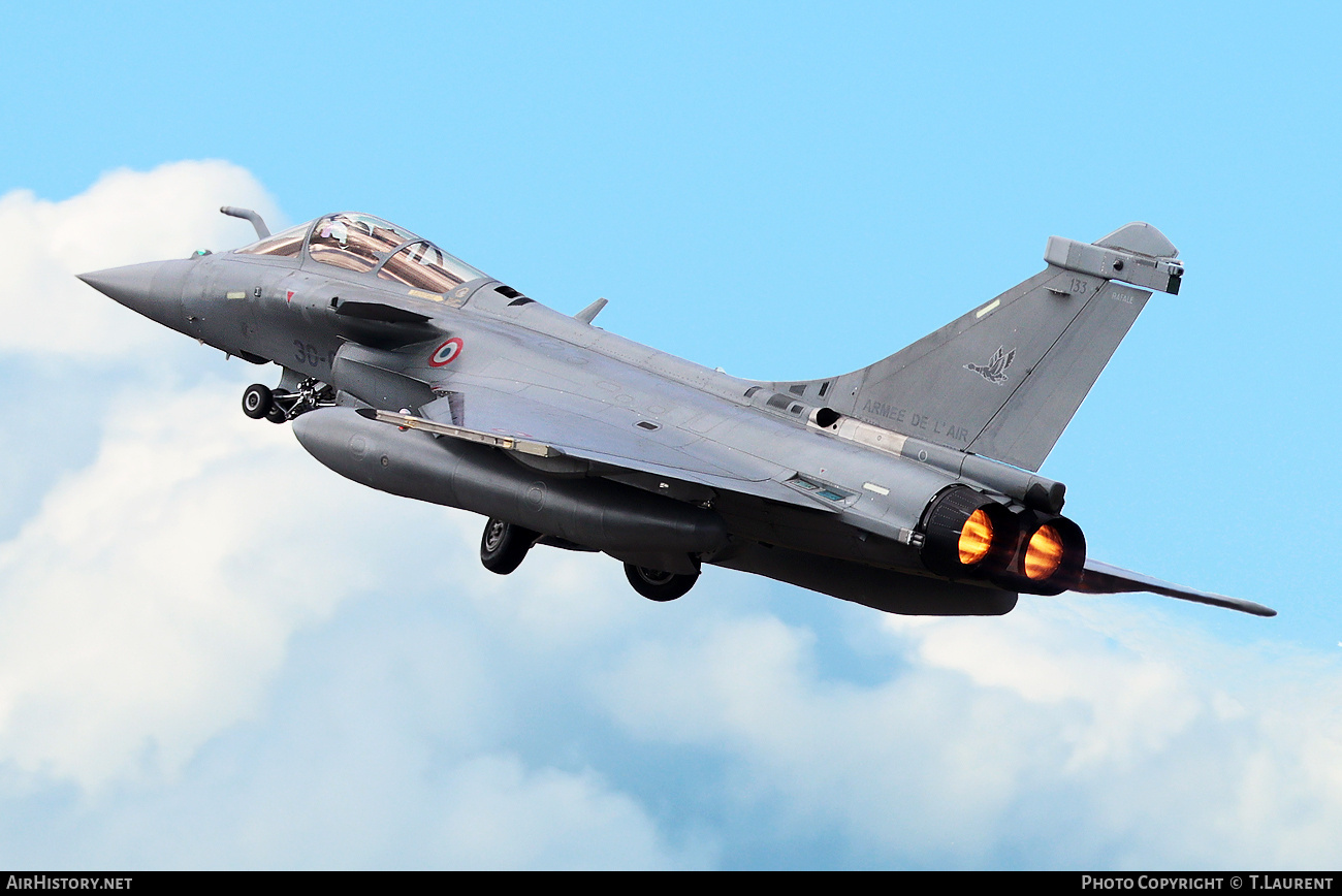 Aircraft Photo of 133 | Dassault Rafale C | France - Air Force | AirHistory.net #676119