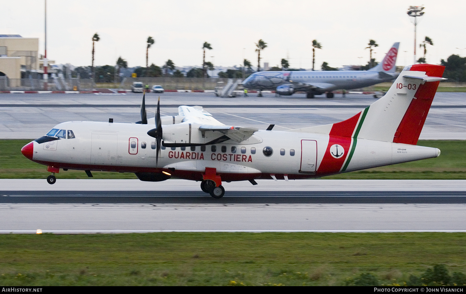 Aircraft Photo of MM62270 | ATR ATR-42-500 | Italy - Guardia Costiera | AirHistory.net #676120