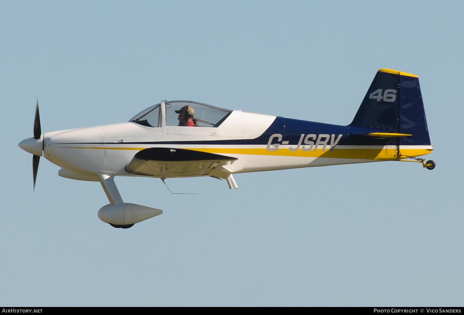 Aircraft Photo of G-JSRV | Van's RV-6 | AirHistory.net #676123